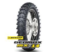 Gomme Moto Dunlop 80/100 R12 41M (Posteriore) GEOMAX MX14 TT pneumatici nuovi
