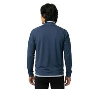 DUNLOP CLUB UOMO GIACCA DA TENNIS LAVORATA A MAGLIA, Blu marino, L
