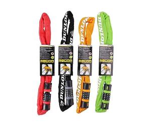 Dunlop Heavy Duty combinazione lucchetto a catena 90 cm