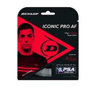 DUNLOP Iconic PRO, Squash Racket String Unisex-Adult, Black, One Size