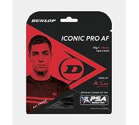 DUNLOP Iconic PRO, Squash Racket String Unisex-Adult, Black, One Size
