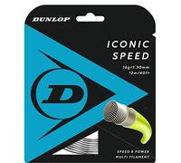 DUNLOP Iconic Speed, Tennis Racket String Unisex-Adult, Natural, One Size