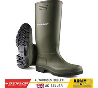 Dunlop Impermeabile Stivali IN Gomma Wellington Donna Uomo Pioggia Neve Fango