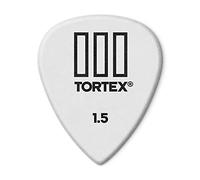 Jim Dunlop Plettri per chitarra Tortex III JD-462P - Punta affilata 1,50 mm - Confezione da 12