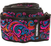 Dunlop JH28 Hendrix Blacklight Love Drops Pink Tracolla Tessuto