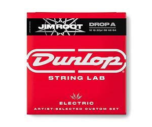 DUNLOP - JRN1246DA JIM ROOT 12-54 DROP A, Set da 6 Corde per Chitarra Elettrica
