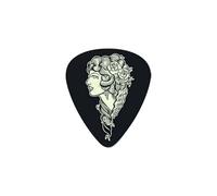 Dunlop L17R60 - Lucky 13 Series III, sacchetto da 36 plettri 17 VoodooQueen, black, 0,60 mm