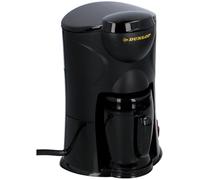 Dunlop - Macchina da caffè da 1 tazza, 170 W, con filtro permanente, ideale per viaggi, collegamento all'accendisigari, per auto, camion, camper, con interruttore on/off