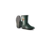 DUNLOP Mini Kids Stivali di gomma - 100% impermeabile, stivali da pioggia per bambini; ragazze e ragazzi - Verde - Taglia 20-30