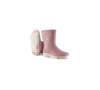 DUNLOP Mini Kids Stivali di gomma - 100% impermeabile, stivali da pioggia per bambini; ragazze e ragazzi - Pink - Taglia 20-30