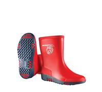 DUNLOP Mini Stivali di Gomma, Unisex-Bambini, Rosso Schwarz Silber, 28 EU