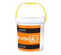 Lotto di 60 palle da tennis Dunlop stage 2 Jaune TU