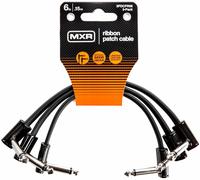 JIM DUNLOP MXR Cavo Patch a Nastro 6 pollici | 15 cm - Confezione da 3, Spina Angolata 1/4 di pollice (3PDCPR06)