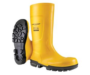 Dunlop NB2JF01 Stivali Impermeabili Da Lavoro Antinfortunistica S5 Gialli