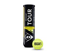 DUNLOP Palla da Tennis Fort Elite, Verde/Nero, 4 Unità