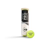 DUNLOP Pallina da tennis Pro Coach, per allenamenti e sessioni di allenamento, 4 palline