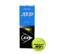 DUNLOP - Palline da tennis ATP pressureless, senza pressione, per principianti e giocatori, 3 palline