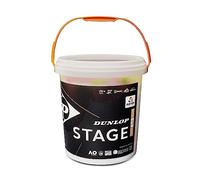 Dunlop Palline da tennis Stage 2 Orange | 50% più lenta | Approvata ITF | Progressione a metà campo | Controllo più facile | Giocatori giovani e nuovi