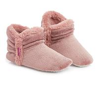 Dunlop Pantofole Donna Invernali Carine e Comode, Pantofole a Stivaletto Imbottite Calde Memory Foam, Pantofola da Casa Invernale, Regalo di Natale, di Compleanno (37 EU, Rosa Chiaro)