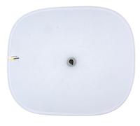 Dunlop Parasole auto 2 pezzi - Protezione solare auto bambino - Protezione solare auto - Include 2 ventose per una facile installazione - 44 x 36 cm - Bianco