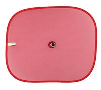 Dunlop Parasole auto 2 pezzi - Protezione solare auto bambino - Protezione solare auto - Include 2 ventose per una facile installazione - 44 x 36 cm - rosso