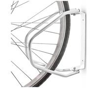 DUNLOP - Parcheggio Porta Bici Da Parete 1 Posto Stand Cavalletto Bicicletta Acciaio Inox