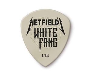 Dunlop Picks - Hetfield White Fang Flow 1,14 Mm - Sacchetto Di Ricarica 24