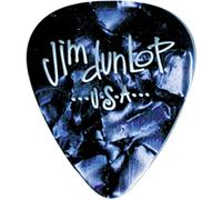 Dunlop Plettri Classics, Perla Azzurra, Pacco da 12 Pezzi