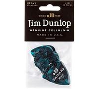 Dunlop Plettri Classics, Perla Turchese, Pacco da 12 Pezzi