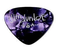 Dunlop Plettri Classics, Perla Viola, Pacco da 12 Pezzi