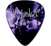 Dunlop Plettri Classics, Perla Viola, Pacco da 12 Pezzi
