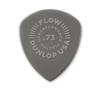 Dunlop - Plettri Flow in nylon, 73 mm, confezione da 12