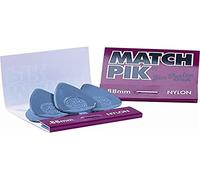 Dunlop Plettri Matchpik, Nylon, Pacco da 60 Pezzi