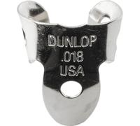 Dunlop Plettri Mini per Dito, Nichel/Argento, 0.18 mm, Tubbo con 20 Pezzi