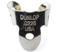 Dunlop Plettri per dita E Pollice, Nichel/Argento, 0.225 mm, Pacco con 5 Pezzi