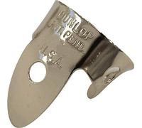 Dunlop Plettri per dita E Pollice, Nichel/Argento, 0.25 mm, Pacco con 5 Pezzi