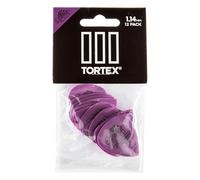 Dunlop Plettri Tortex III, 1.14 mm, Pacco da 12 Pezzi