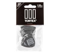 Dunlop Plettri Tortex III, 1.35 mm, Pacco da 12 Pezzi