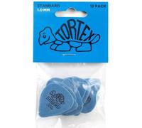 Jim Dunlop 418P1.0 Plettri in Tortex, Spessore da 1 mm, 12 Pezzi, Blu