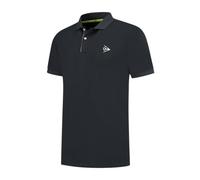 DUNLOP Polo da Uomo Club, Nero, S