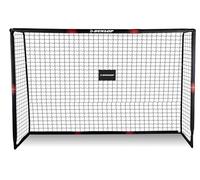 Porta da Calcio per Allenamento da Esterno Rete Rivestita Antiurto 240x160x85 cm