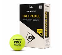 DUNLOP Pro Padel Balls - Palline da padel per competi Taglia unica 2 x 3 palloni