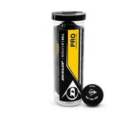 Set di 3 palline da squash Dunlop db pro Noir TU
