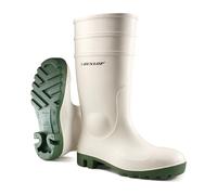 DUNLOP Protective Footwear, 171BV, Protomastor Full Safety, Bianco/Verde, Taglia 48 EU
