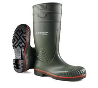 Dunlop Protective Footwear, A442631, Acifort Heavy Duty Full, Verde Foncé/Rouge, Taglia 41 EU