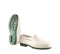 DUNLOP Protective Footwear, B370411, Scarpe Wellie Bicolore, Bianco/Verde, Taglia 40 EU