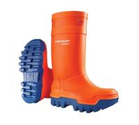 DUNLOP Protective Footwear, C662343, Purofort Thermo+ Full Safety, Arancioni/Blu, Taglia EU 6