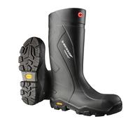 Dunlop Protective Footwear, CC22A33, Purofort+ Reliance Full Safety Con Vibram, Nere, Taglia 48 EU
