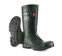 DUNLOP Protective Footwear, LJ0KL01, Purofort TerraPRO Full Safety, Verde/Nero, Taglia 41 EU
