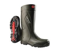 Dunlop Protective Footwear Purofort+, Stivali ad Altezza Ginocchio Unisex-Adulto, Verde Scuro, 45 EU